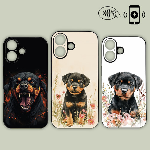 Custodia telefono rottweiler - telefono,